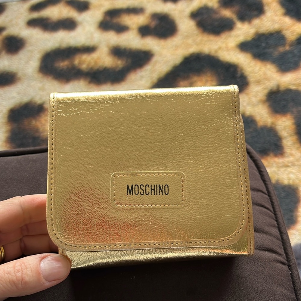 Moschino coin purse vintage